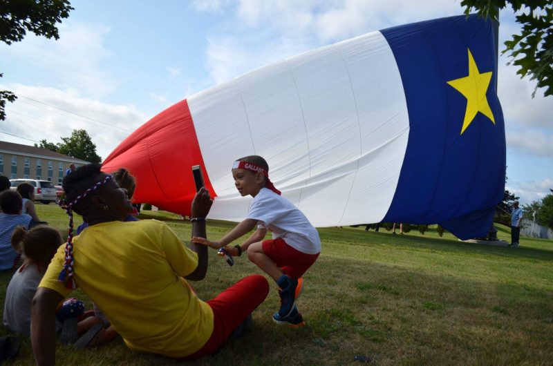 The World’s Largest Acadian Flag